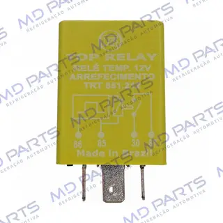 Relé Temporizador 12 Volts 4 Terminais sem Suporte do Ventilador do Radiador Chevrolet Celta / Corsa OEM: 93235361