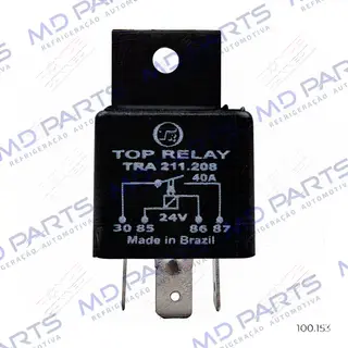 Relé Ar Condicionado Universal 4 Pinos - 24 Volts