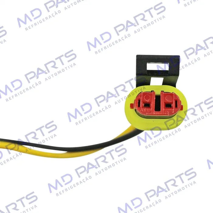 Chicote Conector 2 Vias Magnético Compressor CVC Denso/ Delphi/ Mahle Fiat Palio E.TorQ / Pressostato 2 Vias Chevrolet Silverado — foto 3