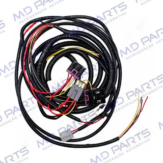 Chicote do Ar Condicionado Volkswagen Gol G3 / G4 Com Eletroventilador Auxiliar Para Pressostato Universal