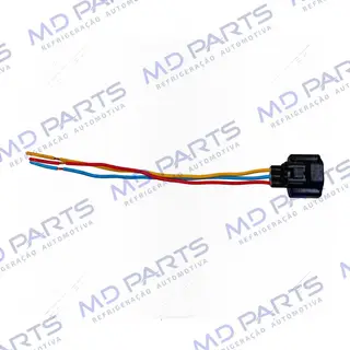 Chicote Conector 3 Vias do Pressostato RC.205.014 Nissan Tiida 2008>