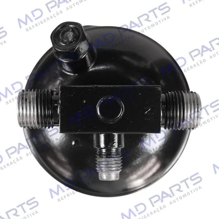 Filtro Secador Trator Massey Ferguson 7140 OEM: 4296238M1/ Trator Valtra OEM: 37462610/ Empilhadeira Terex/ Kalmar DRF450/Ferrari F18EC/ Motoniveladora Volvo G960 Universal Para 1 Pressostato Fêmea — foto 5