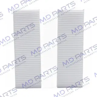 Filtro de Cabine Citroën C4 Grand Picasso 2009>/ DS5 1.6 2012>/ Jumpy Furgão 2017>/ Jumpy Turbo Furgão 2022>/ Fiat Scudo 2022>/ Peugeot 208 Argentino 2021>/ 3008 2009 Até 2016/ 5008 2018>/ Expert 2017>/ Partner 2010> OEM: 6447XG Com 2 Pçs