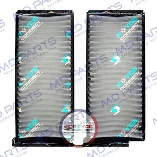 Filtro de Cabine Mitsubishi L200 Turbo Diesel 2.5 2005 Até 2009 / Pajero Sport 3.5 V6 1999> Com 2 Pçs OEM: MR227823/ XZ311917