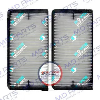 Filtro de Cabine Suzuki Vitara 1998 Até 2009/ Chevrolet Tracker 2001 Até 2014 Com 2 Pçs