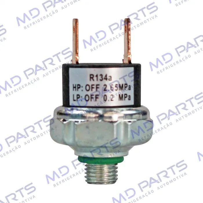 Pressostato Universal de Baixa R12 Macho HP: OFF 2.65 MPA / LP: OFF 0.2 MPA — foto 3