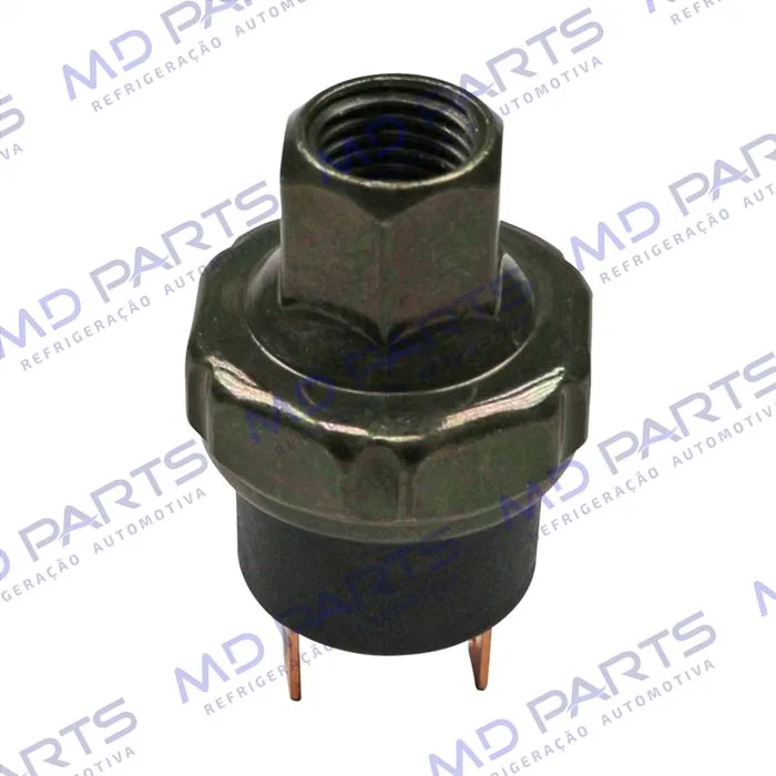 Pressostato Universal Alta / Baixa R134a Fêmea HP: 22.5 kg/cm² / LP: 2.0 kg/ cm²