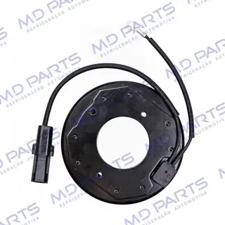 Magnético do Compressor Denso 10S15 Toyota Hilux SW4 / SRV 2005 Até 2015 Trator TM - 12 Volts