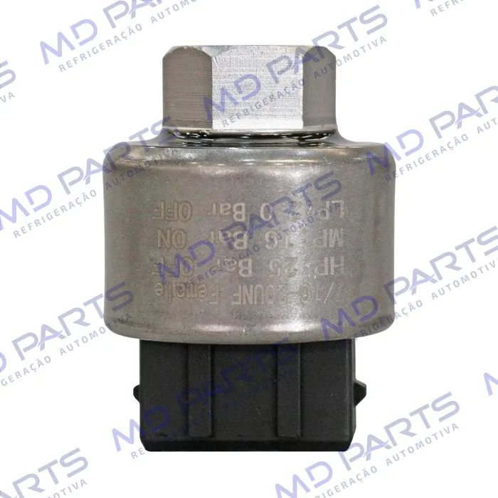 Pressostato Alta Chevrolet Vectra 1995 Até 1996/ Astra 1995 Até 1996/ Calibra 1994 Até 1995/ Máquina Terex R134a OEM: 90414997/ Máquina Case OEM: 84233818 — foto 3