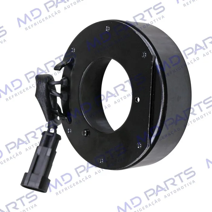 Magnético do Compressor Delphi CVC Mahle Linha Fiat E-Torq Palio/ Doblo/ Strada Locker/ Idea/ Stilo/ Bravo/ Punto - 12 Volts — foto 3