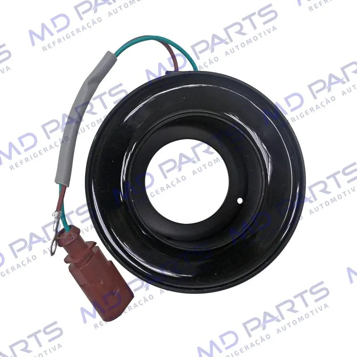 Magnético do Compressor Modelo Sanden Volkswagen Polo 1.0 TSI/ T-Cross 1.0 TSI 2022>/ Virtus 1.4 Turbo 2022> - 12 Volts — foto 2