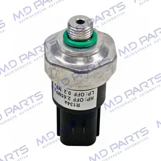 Pressostato de Alta Hyundai Tucson 2005> 2.0 e 2.7/ Kia Sportage 2005 Até 2010 OEM: 977521C000