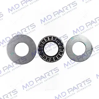 Rolamento Axial do Compressor Denso 6P148 / 10PA15 / 10PA17 37x17x7mm