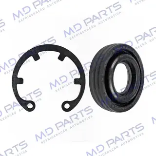 Selo do Compressor BWW Série 1 e 2 / Chevrolet Cruze / Hyundai HB20 / Calsonic RC.600.225 / Delphi CVC / Mini Lip Seal R134a