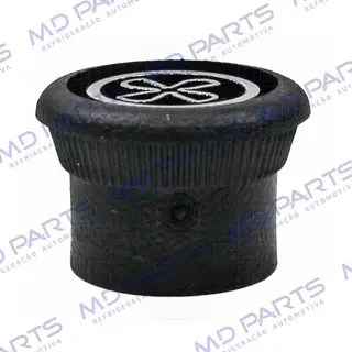 Botão Universal do Interruptor do Ar Condicionado c/Simbolo Cromado de Borracha