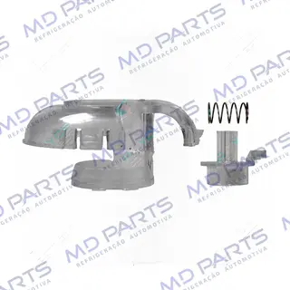 Acrílico do Interruptor do Comando de Ventilação do Painel VolksWagen Fox 2004 Até 2007 Completo