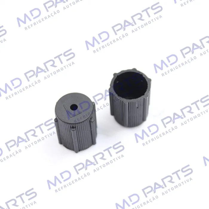 Tampa Plástica De Baixa da Válvula de Serviço R134a 10mm Pacote Com 10 Pçs