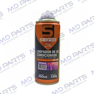 Bactericida Higienizador Para Ar Condicionado Tipo Granada com Fragrância Lavanda para Eliminar Fungos e Bactérias 200ml