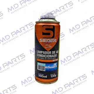 Bactericida Higienizador Para Ar Condicionado Tipo Granada com Fragrância Ocean para Eliminar Fungos e Bactérias 200ml