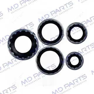Arruela de Vedação De Sucção e Descarga do Compressor Ford Fusion/ Evaporador Chevrolet Camaro/ Cruze/ Onix/ Spin/ Cobalt