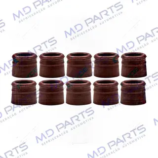 Anel O´ring de 6mm do Compressor Peugeot 206/ 307/ Citroën - Pacote com 10 Pçs
