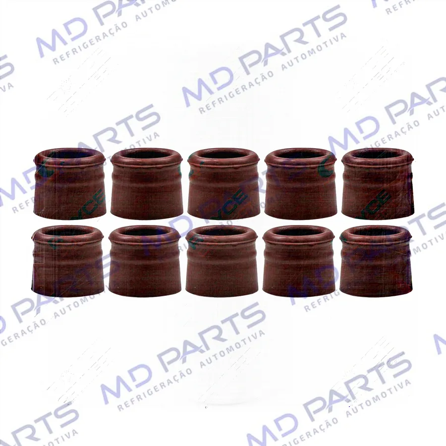 Anel O´ring de 6mm do Compressor Peugeot 206/ 307/ Citroën - Pacote com 10 Pçs