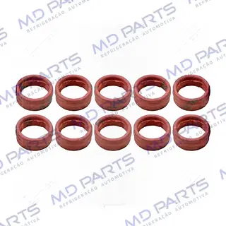 Anel O´ring de 12mm do Compressor Renault Master/ Peugeot 206/ 307/ Citroën - Pacote com 10 Pçs