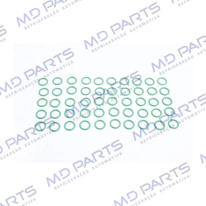 Anel O´ring 9,2x1,8mm HNBR verde R134a - Pacote 50 Pçs — foto 3