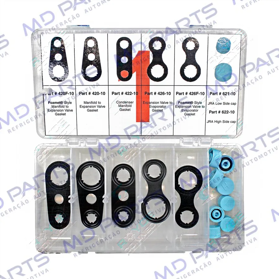 Kit Supercool De Vedações Para Manutenção Automotivo Do Kit RC.350.499
