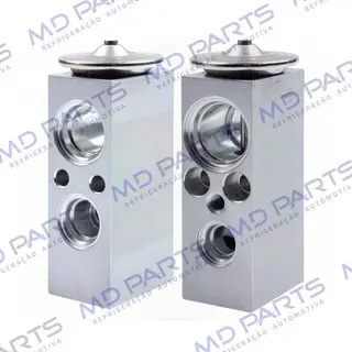 Válvula Expansão Block 1,5t O'ring Peugeot 405/406 / BMW/ MB/ Renault 19/Clio/ Xsara Picasso/ Vectra >1996/ Corsa 2003>/ Golf 1995>/ Escort 1993 Até 2003/ Zafira/ Montana/ Scania 2008> Qualidade AA