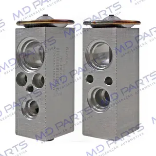Válvula Expansão Block 1,5t O'ring Peugeot 405/406 / BMW/ MB/ Renault 19/Clio / Xsara Picasso/ Vectra >1996/ Corsa 2003>/ Golf 1995>/ Escort 1993 Até 2003/ Zafira/ Montana/ Scania 2008> Qualidade BB