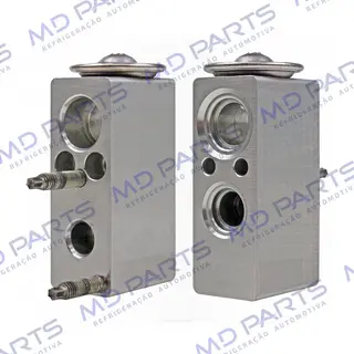 Válvula de Expansão Block Modelo Valeo Citröen C4 Lounge/ Jumpy/ Peugeot Expert 2018>/ Peugeot 208/ Peugeot 2008 OEM: T1013699V/ A.311.023.00 