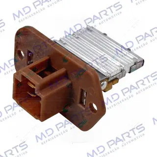 Resistência da Caixa Evaporadora Traseira Hyundai Santa Fé - 12 Volts OEM: 97907-2B000