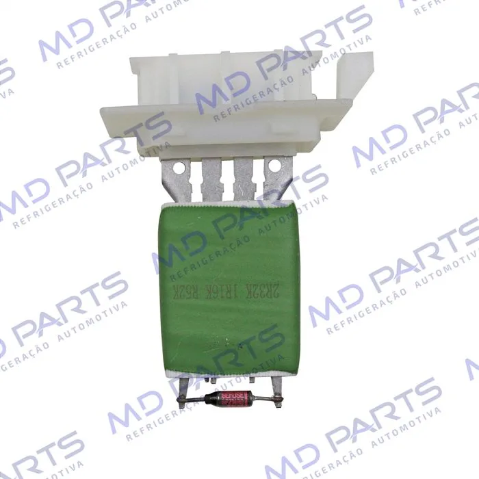 Resistência da Caixa Evaporadora Renault Logan/ Sandero 2013 Até 2017 - 12 Volts OEM: 271504162R — foto 4
