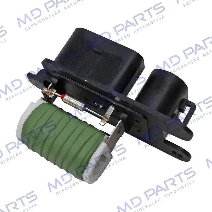 Resistência do Eletroventilador do Radiador Volkswagen Polo/ Gol G5/ Saveiro G5/ Voyage/ Fox 3 Pino Todos 2007> - 12 Volts OEM: 5U0959493 — foto 2