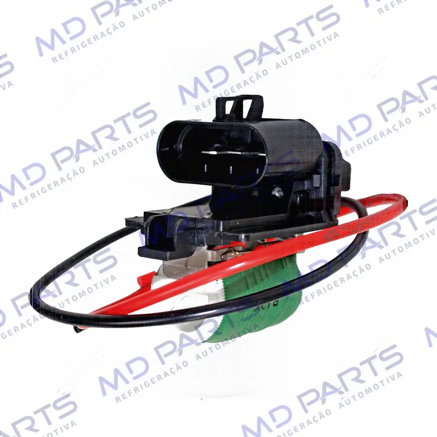 Resistência do Eletroventilador Chevrolet Cobalt / Onix / Spin - 12 Volts OEM: M51001400