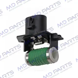 Resistência do Eletroventilador do Radiador Fiat Novo Uno 2010>/ Palio 2012> 12 Volts Sistema Denso