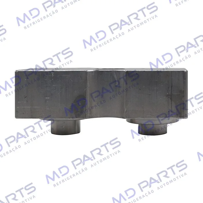Válvula Conector s/ Válvula de Serviço Compressor Harrison/ Delphi CVC Chevrolet Corsa/ Vectra/ S10 2.4 e 2.8 Diesel - Alumínio — foto 5