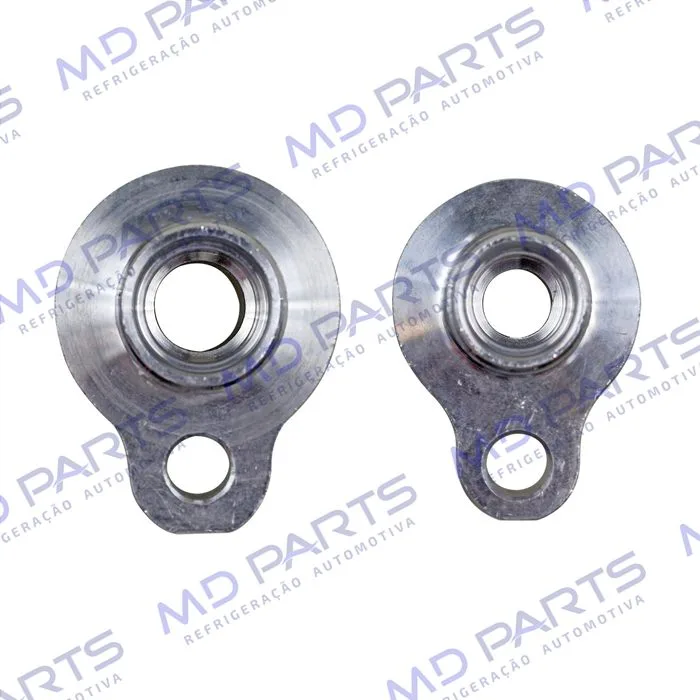 Conector Adaptador para Compressor 7H15 RC.600.053 Caminhão Volvo - Alumínio