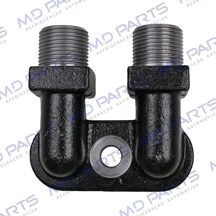 Conector Adaptador Vertical Compressor 7H15 1``x1`` - Aço