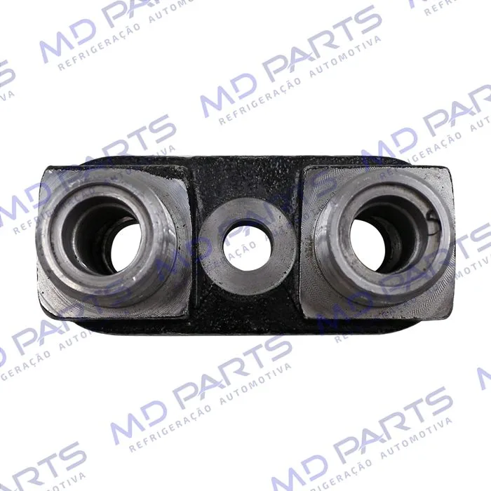 Conector Adaptador Horizontal Compressor 7H15 1``x1`` - Aço