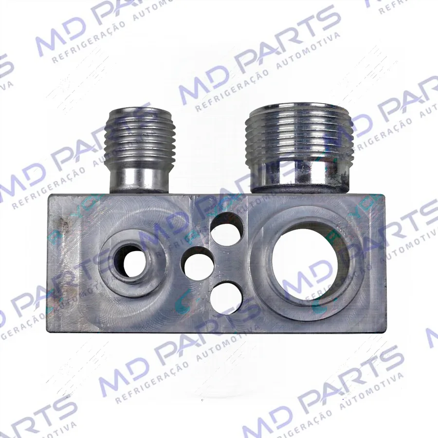 Conector para Instalação da Caixa Evaporadora Traseira Peugeot Partner e Citröen Berlingo - Alumínio