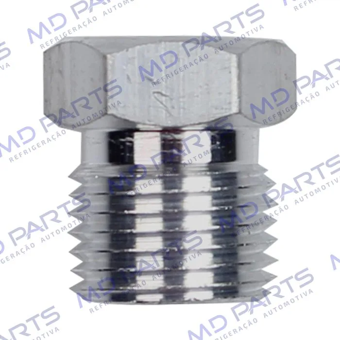 Niple De Aluminio Para Conexão 6mm O´ring Rosca 5/8