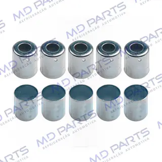 Caneca Clip 08mm 13/32 Polegadas Aço Recozido Dureza 01 Pacote Com 10 Pçs