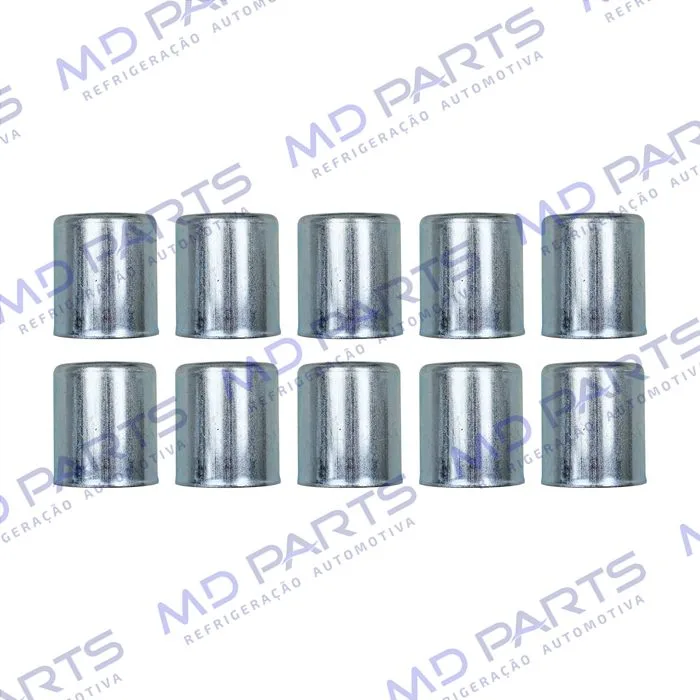 Caneca Clip 12mm 5/8 Polegadas Aço Recozido Dureza 01 Pacote Com 10 Pçs