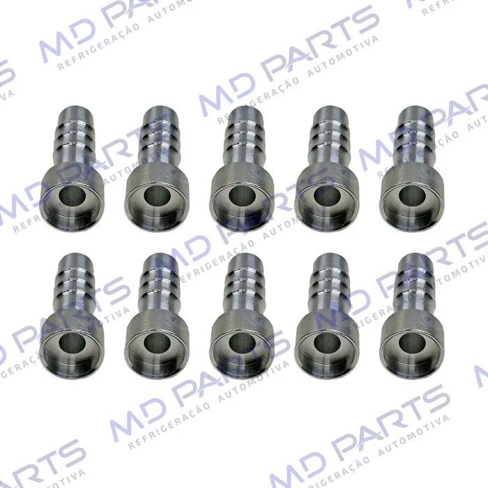 Conexão Salva Vida 10mm Aluminio Encaixe Interno Pacote Com 10 Pçs — foto 3