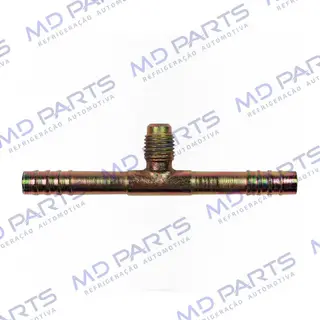 Emenda 06mm Aço c/ Válvula de Serviço R12 s/ Clip