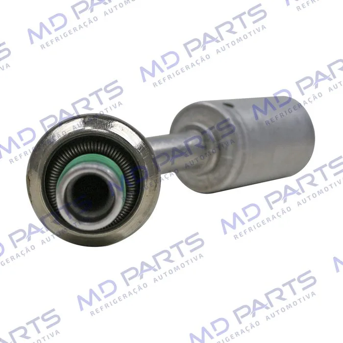 Conexão Spring Lock 45º Macho 06mm Aluminio c/Clip — foto 3