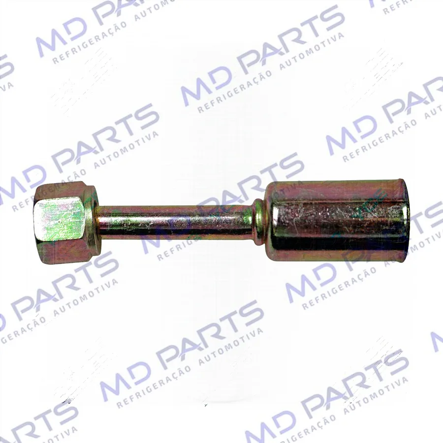 Conexão 06mm Aço Reta da Mangueira do Condensador ao Filtro Volkswagen Santana R134a