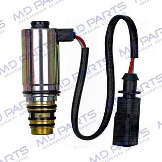 Válvula Torre Eletrônica de Controle Sanden PXE16 Audi/ Seat/ Volkswagen/ Polo 7.2mm c/ Conector